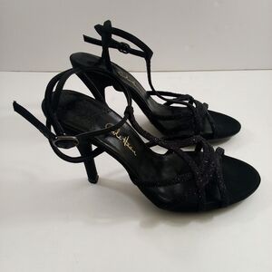 Cole Haan Air Lelia Women 6 Leather Black Heels D22766